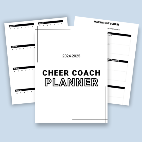 Printable Coach Planner (Undated) - Image 3