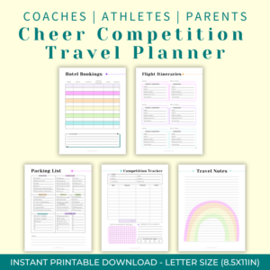 Cheer Competition Travel Planner