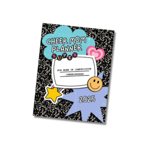 Cheer Mom 2025 Planner (90s Vibes)