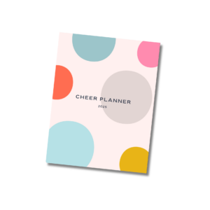 Cheer Mom 2025 Planner (Posh Bubbles)